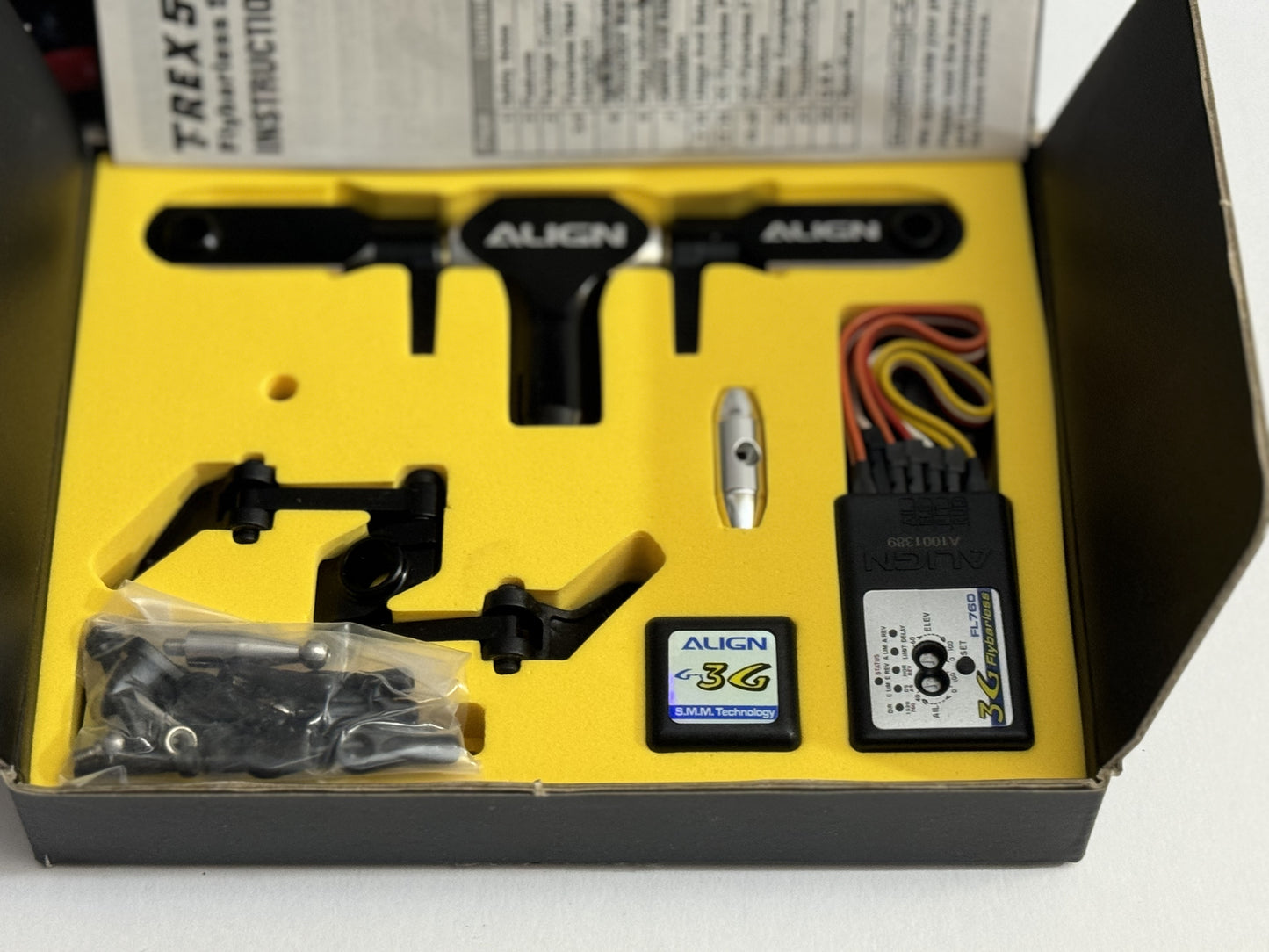 Align Trex 500 FBL Conversion with 3G H50123T