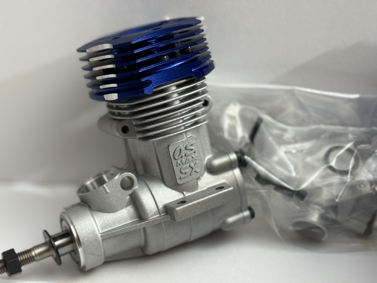 O.S. 50 SX-H Hyper Ringed Competition Helicopter Engine